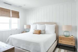 Bamboo Shades in bedroom birmingham