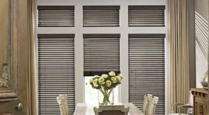 Dark Wood Finish 15 inch Blinds with Upgraded Valence birmingham al