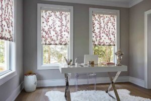 patterned roller shades in Birmingham