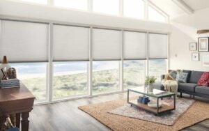white cellular shades living room birmingham