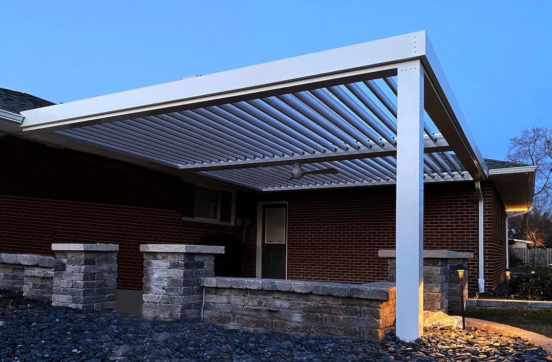 Louvered Roof Pergolas